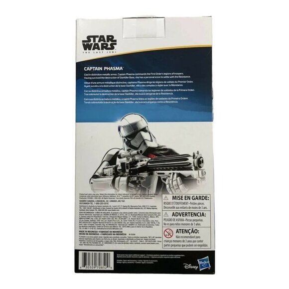 Star Wars Stormtrooper Captain Phasma 12” Action Figure Blaster Toy Gift Box New - Picture 5 of 9